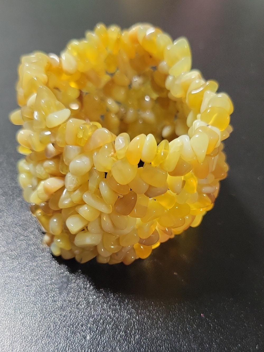 Yellow Chip Stone Stretch Bracelet - Women Jewelry